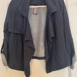 Dolan Dark Gray Open Cardigan